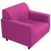 1pc Thick Elastic Sofa Cover Solid Color Slipcover Spandex Furniture Protector for Bedroom Office Living Room Home Decor