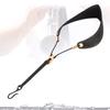 Adjustable Length Saxophone Neck Strap Soft Sax PU Leather Breathable Strap Padded Upgraded for Alto and Tenor Saxophone