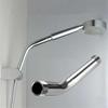 15cm Stainless Steel Shower Head Extension Angled Shower Arm Extra Pipe Bathroom Accessories