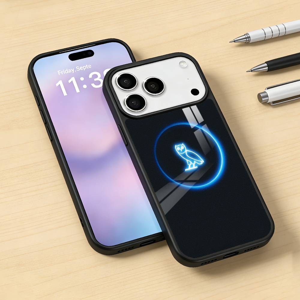 Drake O-OvO O-OWL Phone Case For iPhone 17,16,15,14,13,12,Pro,Max For Magsafe Magnetic Wireless Charging