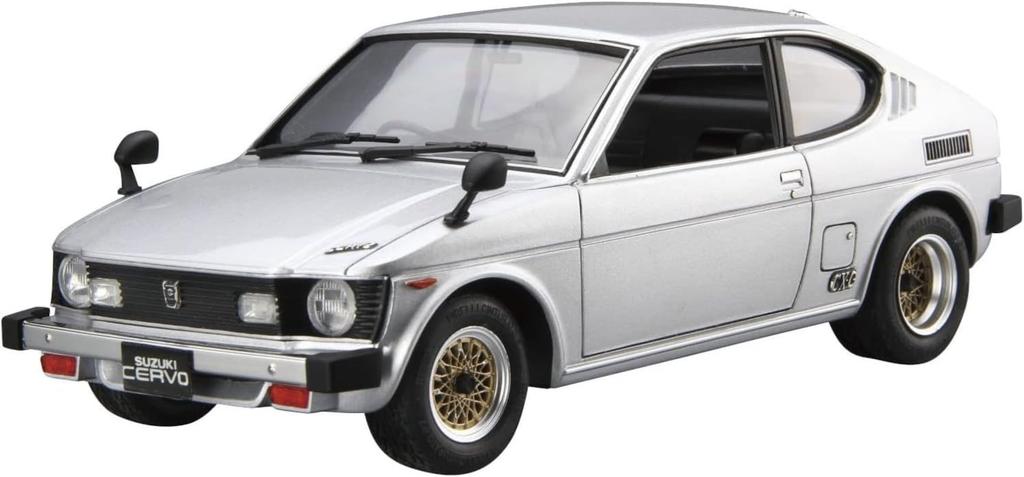 Aoshima Bunka Kyozaisha Модель автомобиля серии Suzuki SS30V Cervo Пластиковая модель 1/20 № 127 Alto/SS20 '79 (Машина)