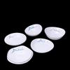 Irregular Ceramic Dinner Plate Set - Mountain Scenery (5-Pack)