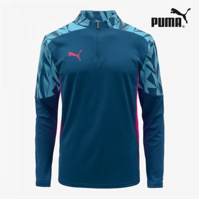 Galleria Puma Футболка с длинным рукавом Individual Final 1 4 Верх с молнией