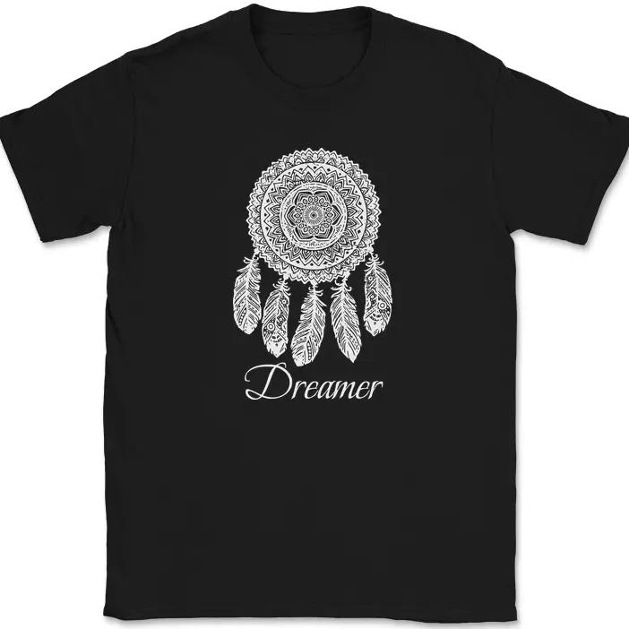 Футболка Ловец снов Мечтатель Сны Индейский Племенной Подарок Графическая Футболка