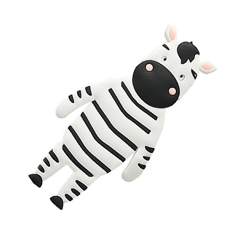 Мультяшный крючок для ключей с изображением животных, съемный, моющийся, держатель для ювелирных изделий, наклейка на полку для холодильника, тип 3