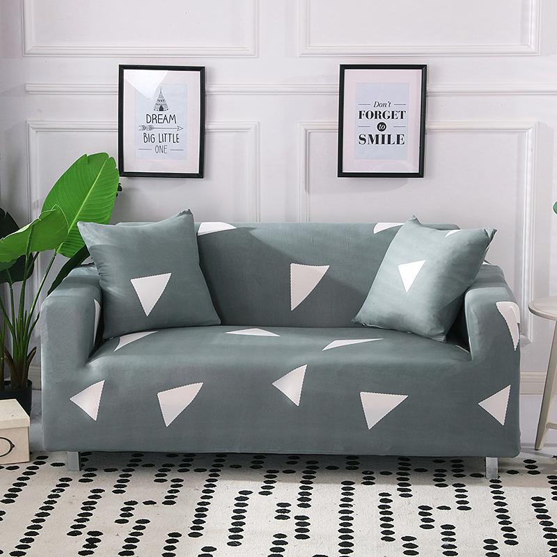 Geometric Sofa Slipcovers Elastic Sofa Covers for Living Room Funda Sofa Chair Couch Cover Sofa Towel Home Decor 1/2/3/4-seater