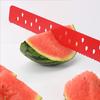 Watermelon Knife with Sleeve ,Stainless Steel Serrated Cutter for Cutting Watermelon Bread Cake Cheese, Multipurpose Kitchen Baking Tool