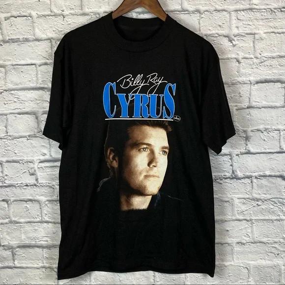 Vintage Billy Ray Cyrus Photo T-shirt Size S to 5XL PA311