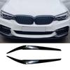 Car Front Headlight Eyebrows Eyelids for BMW 5 Series G30 2017-2020 Eyelash Head Light Lamp Stickers Trims Body Kits