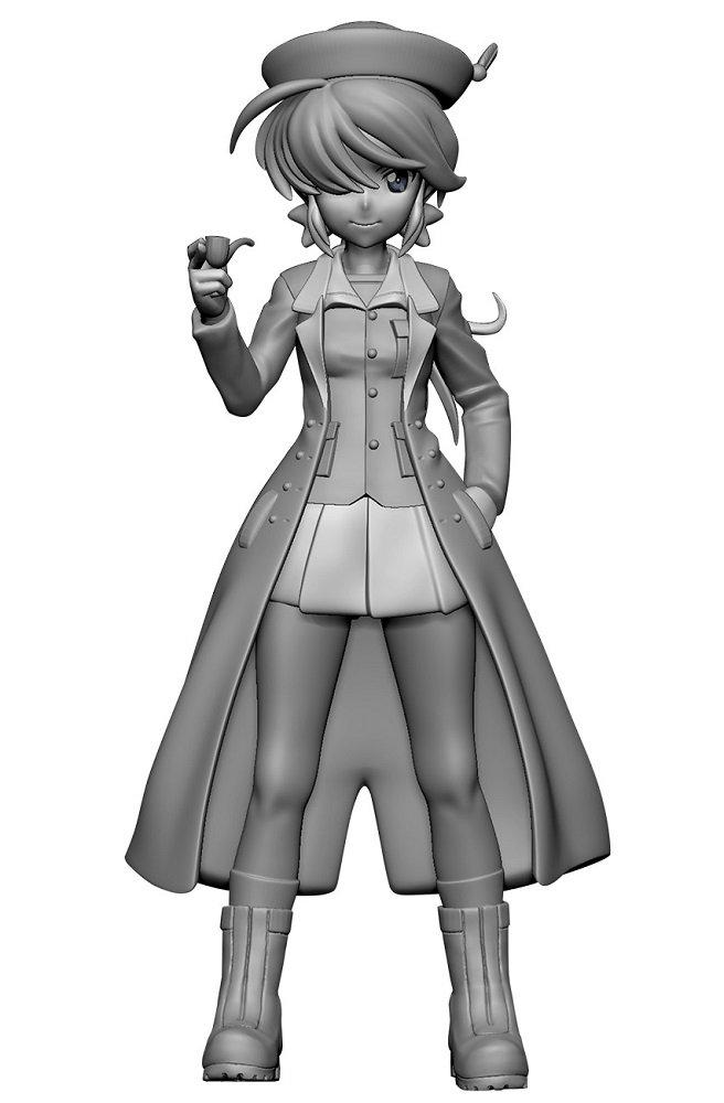 PLATZ Girls Panzer Final Chapter Набор фигурок команды «Акула» старшей школы Оараи и 1/35 Girls'