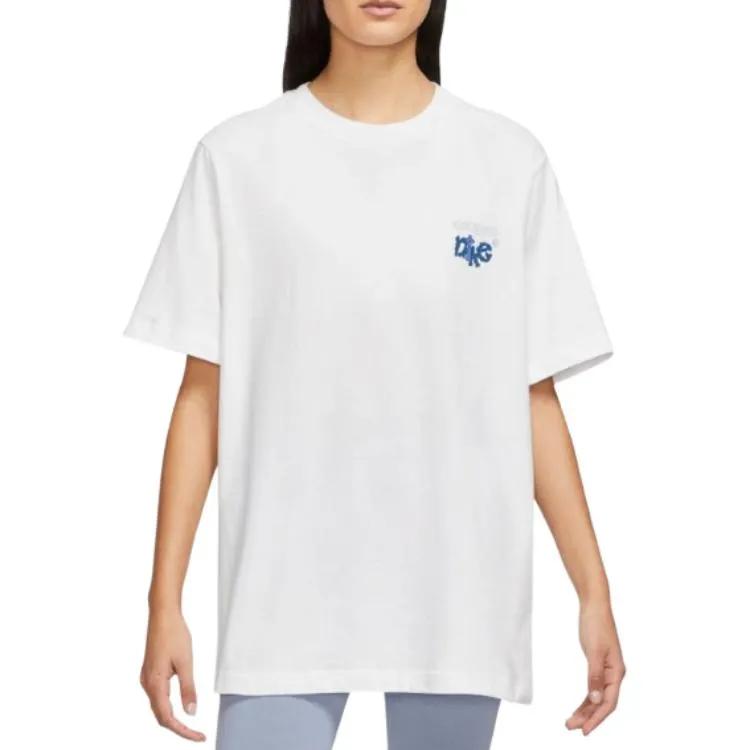 Nike Set in Sleeve T Shirt Women's White (Unisex) T-Shirts FD2550 100