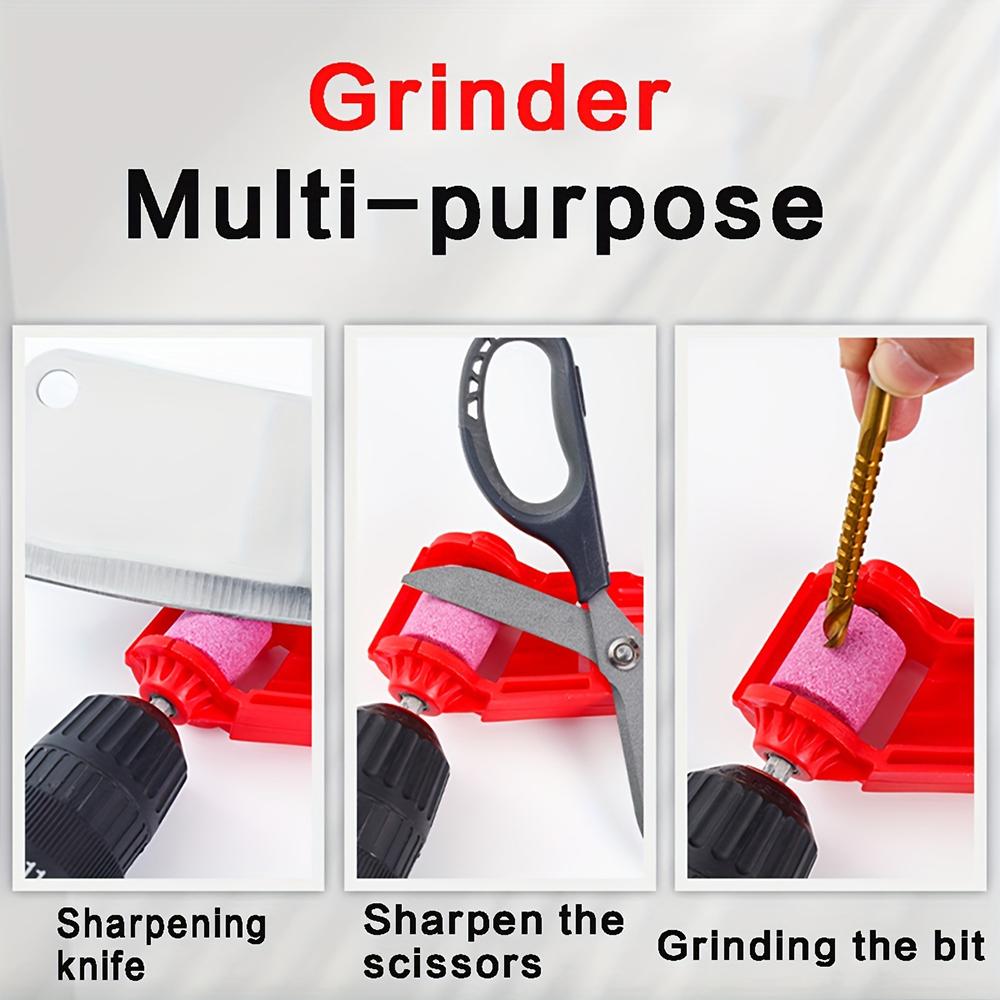 Портативный шлифовальный станок для сверл, набор бит, точилка, шлифовальный круг, электрический нож, спиральное сверло, мини-угловая шлифовальная машина, электроинструмент