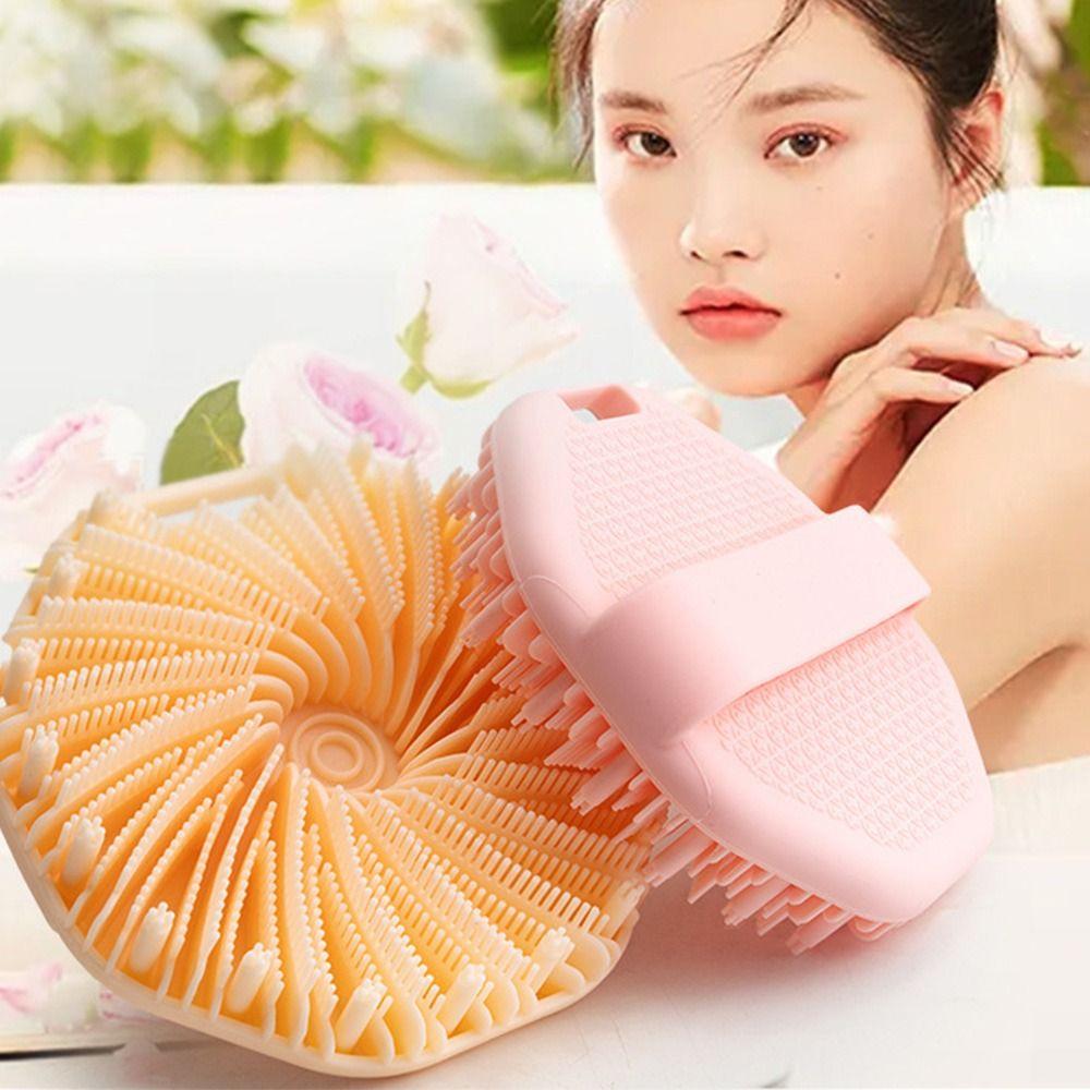 Face Body Silicone Body Scrubber Silicone Silicone Body Brush  For All Kinds Of Skin