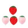Summer Strawberry Theme Party Decoration Banner Strawberry Flag Big Power Strip Small Power Strip Party Balloon