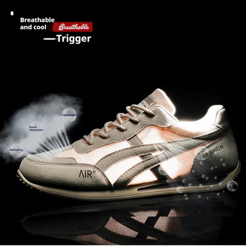 Мужская обувь Форрест Гамп Осень Легкая Износостойкая Повседневная Белая Обувь для Папы