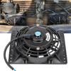 1pcs 6 Inch Slim 650CFM Radiator Cooling Fans Universal Slim Pull Push 12V 80W Electric Fan with Mount Kit