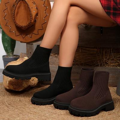 Женские модные универсальные легкие удобные теплые на толстой подошве удобные нескользящие амортизирующие походные дорожные спортивные повседневные ботинки Мартин