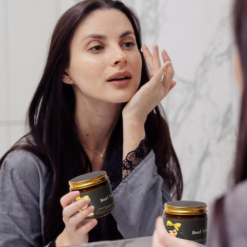 Увлажняющий крем с говяжьим жиром увлажняет и освежает кожу 100 мл