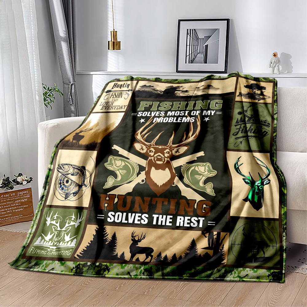 Deer In The Forest Blankets are suitable for living rooms, bedrooms, camping, and other places, making them an ideal choice for gifts.