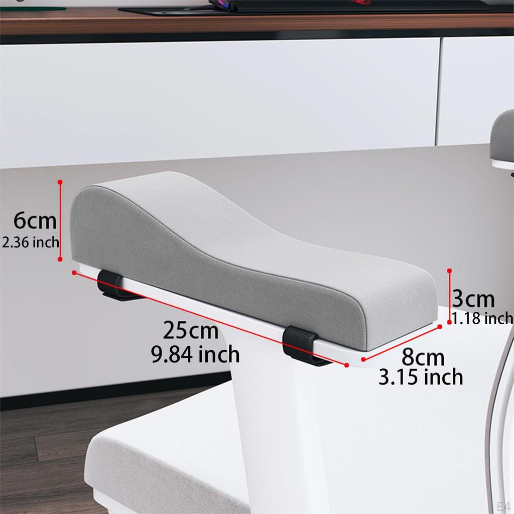 Armrest Cushion for Office Chair, Non-Slip Elbow Support Cover Gaming and Desk Chairs