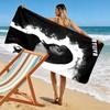 AYLIVA poster Beach Towel, Large Soft Quick Dry Towel for Beach Camping Swimming