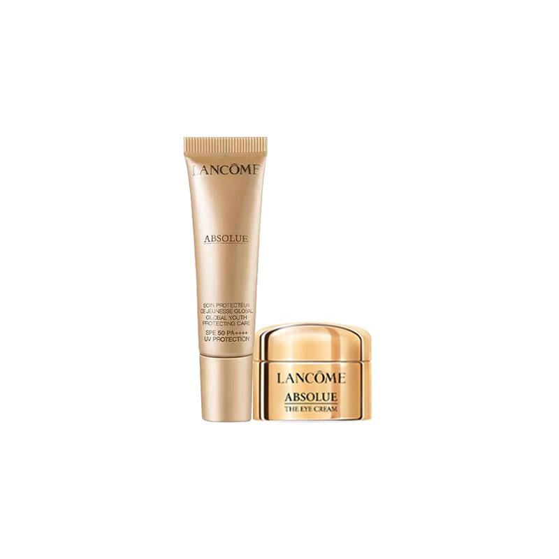 LANCÔME Absolue UV Набор из двух средств: Защитный крем для молодости кожи и Крем для век