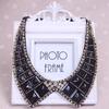 Diamond Women Shirt False Collars Crystal Removable Collar For Women Fake Collar Detachable Diamond Lacklace Nep Kraagie