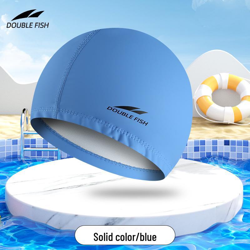 Pisces Adult Водонепроницаемая шапочка для плавания большого размера для мужчин и женщин - удобная шапочка с полиуретановым покрытием