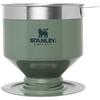STANLEY Classic Green Дриппер с чашками из нержавеющей стали Идеально подходит для использования на открытом воздухе или дома с гарантией Японский фильтр для пуровера, 1-4 кофе, Кафе,