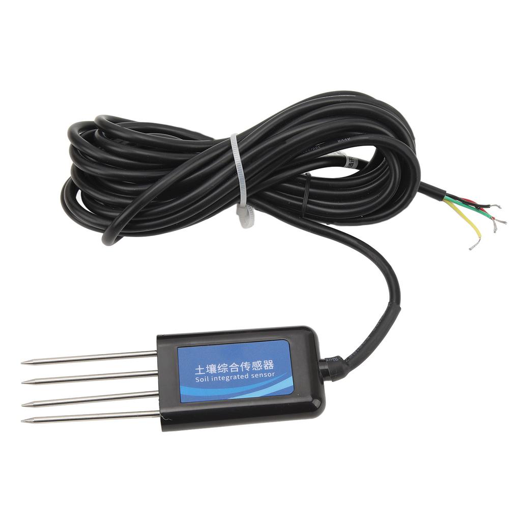 Датчик почвенного NPK PH IP68 Водонепроницаемый детектор азота Температура Влажность Проводимость