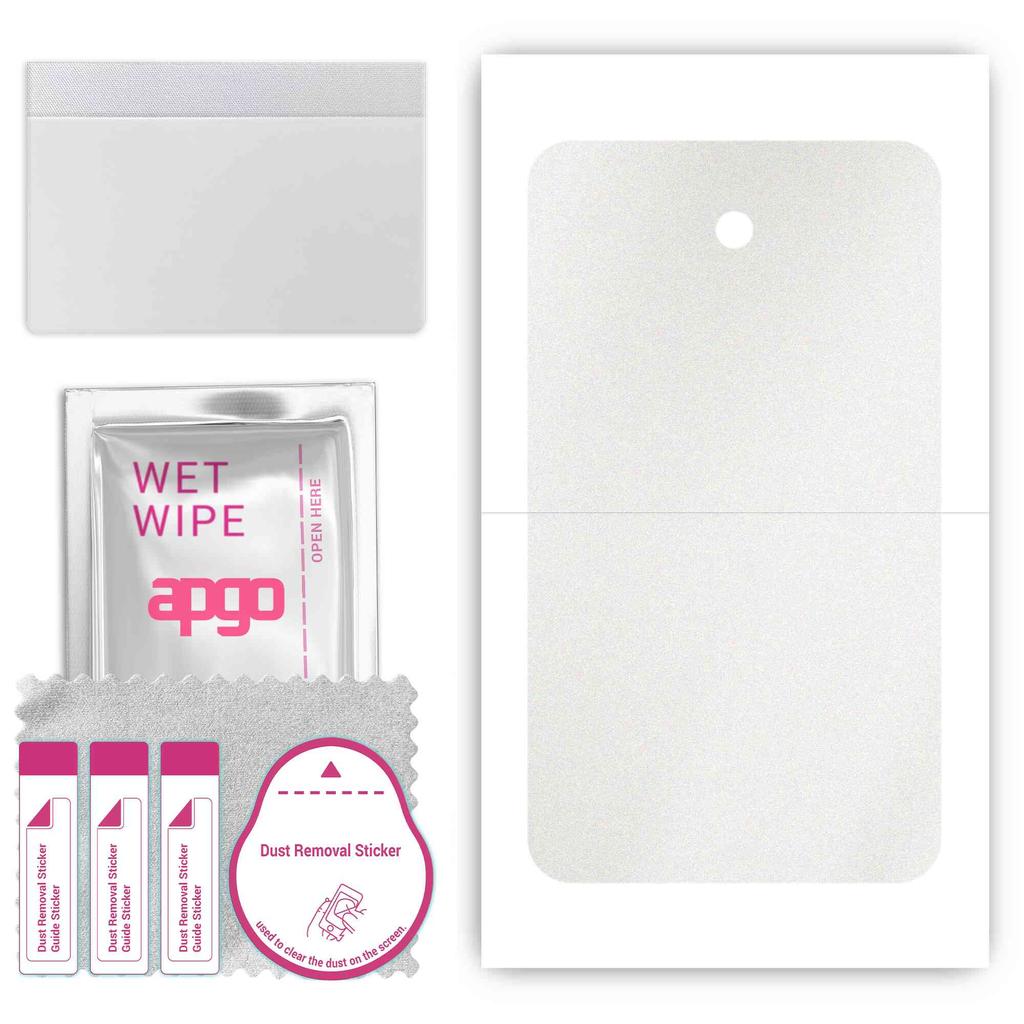 apgo Protective Skin Sticker for the back compatible with Asus Fonepad, Wrap Film, Foil, Vinyl - Pattern Matte Transparent