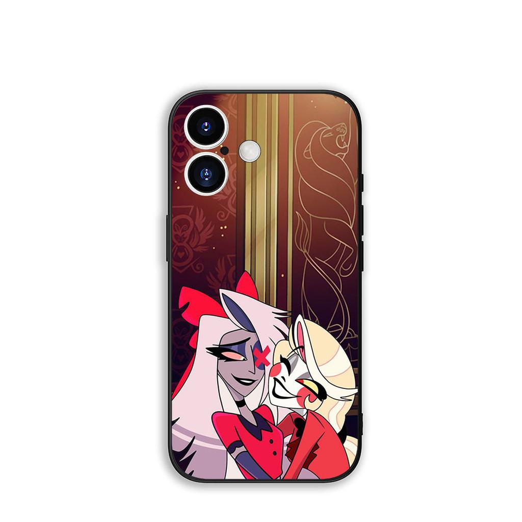 H-Hazbin Hotel Charile Angel Dust for Samsung Galaxy A36 A17 A26 A07 A35 A54 A53 A13 A33 A34 S8 S9 S20 S21 FE S10 Plus Case