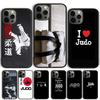 Япония Дзюдо Боевое Искусство Чехол для Телефона Для iPhone 17 Air 14 15 16 13 12 Чехол Для Apple 14 15 16 Pro Max Plus Coque