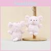 Charming Miniature Pig Plush Toy Soft Cuddly Coral Fleece Keychain Doll For Bags