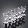 Набор 15 мл 6 шт./12 шт. Бытовая стопка Маленькая емкость Стеклянная рюмка Прозрачный бокал для ликера Легкая роскошь Винные принадлежности