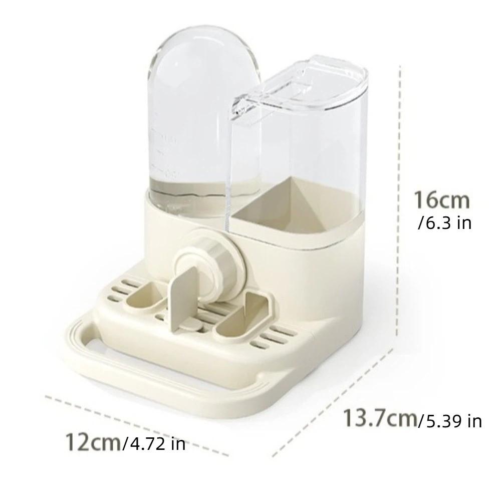 Large Capacity Automatic Bird Feeder Leak-Proof No Spill Bird Drinker Hanging Food Dispenser For Parakeets Finches Cages
