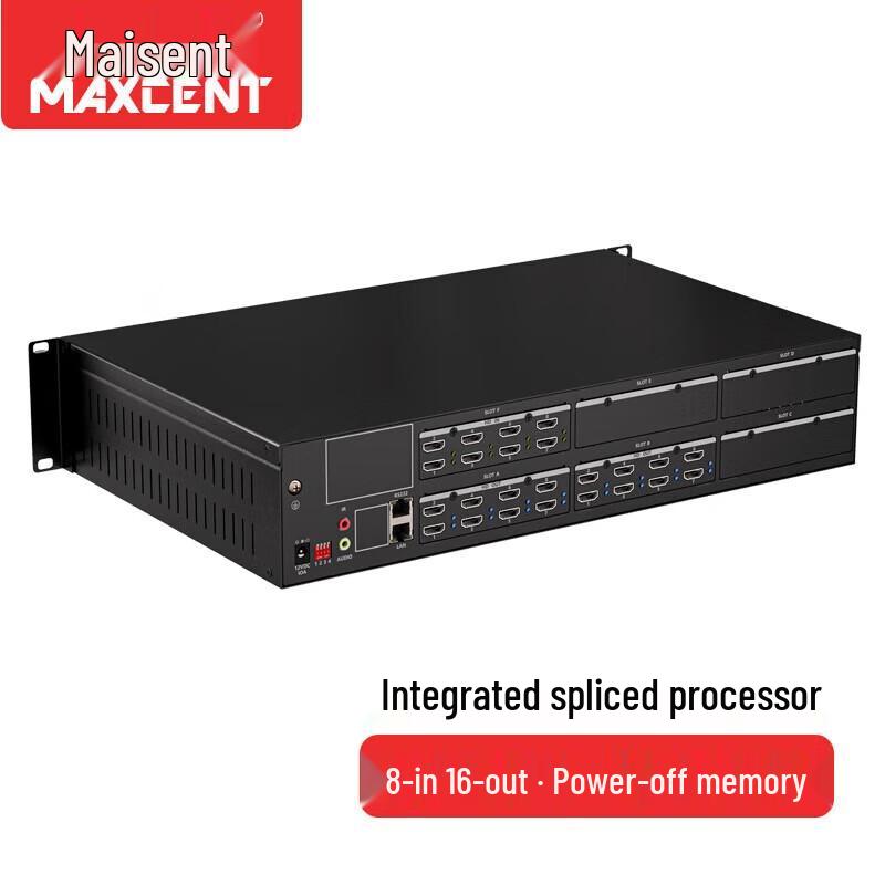 MAXCENT Безшовный Видеоматричный Коммутатор HDMI 8x16