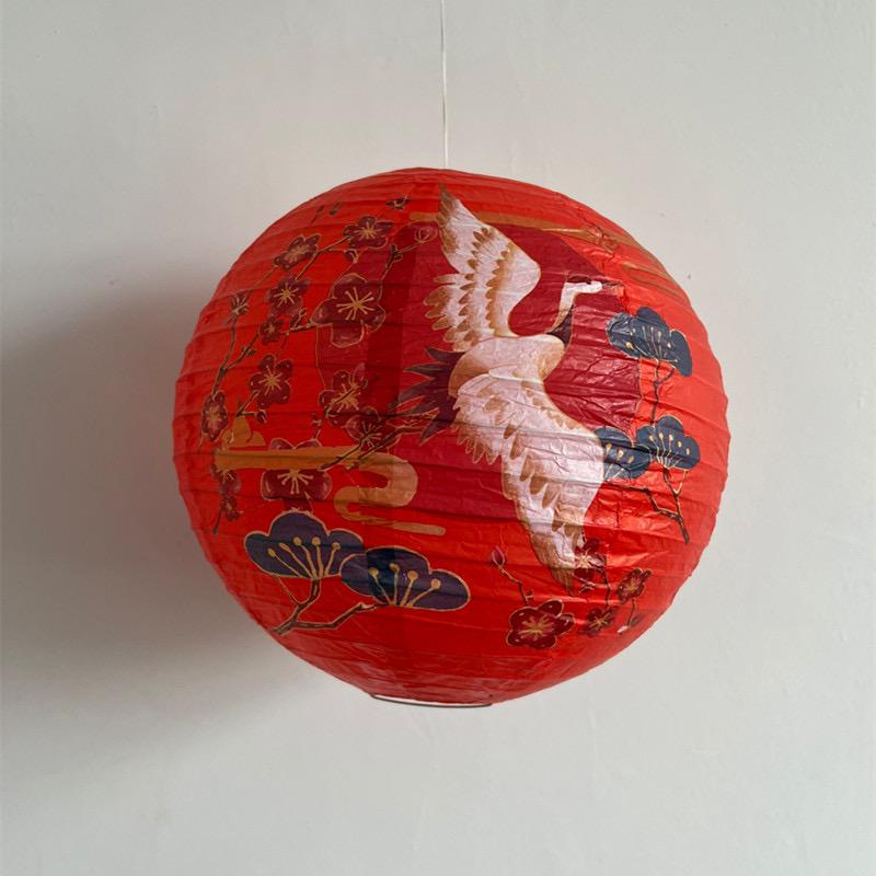 Набор для украшения китайской свадебной комнаты «Двойное счастье» с фонариками и сотовыми украшениями для спальни, реквизит для фото