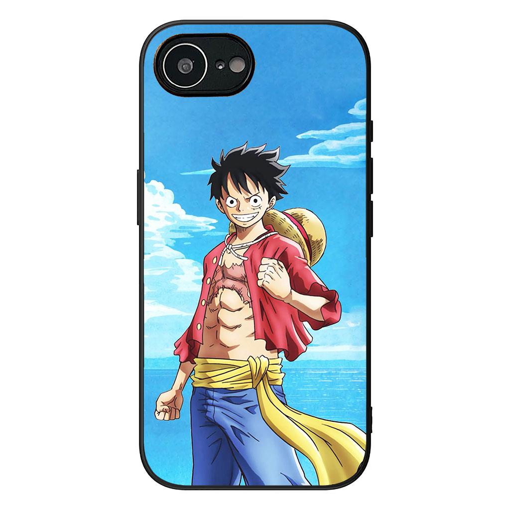 Чехол для Apple iPhone 16 15 14 Plus 13 12 Mini 17 Pro Max + ProMax 16E Air Чехол для телефона Shanks Luffy One Roronoa Zoro Piece