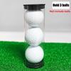 Plastic Golf Ball Tube Barrel Transparent Displaying Golf Balls  Collectors And Enthusiasts