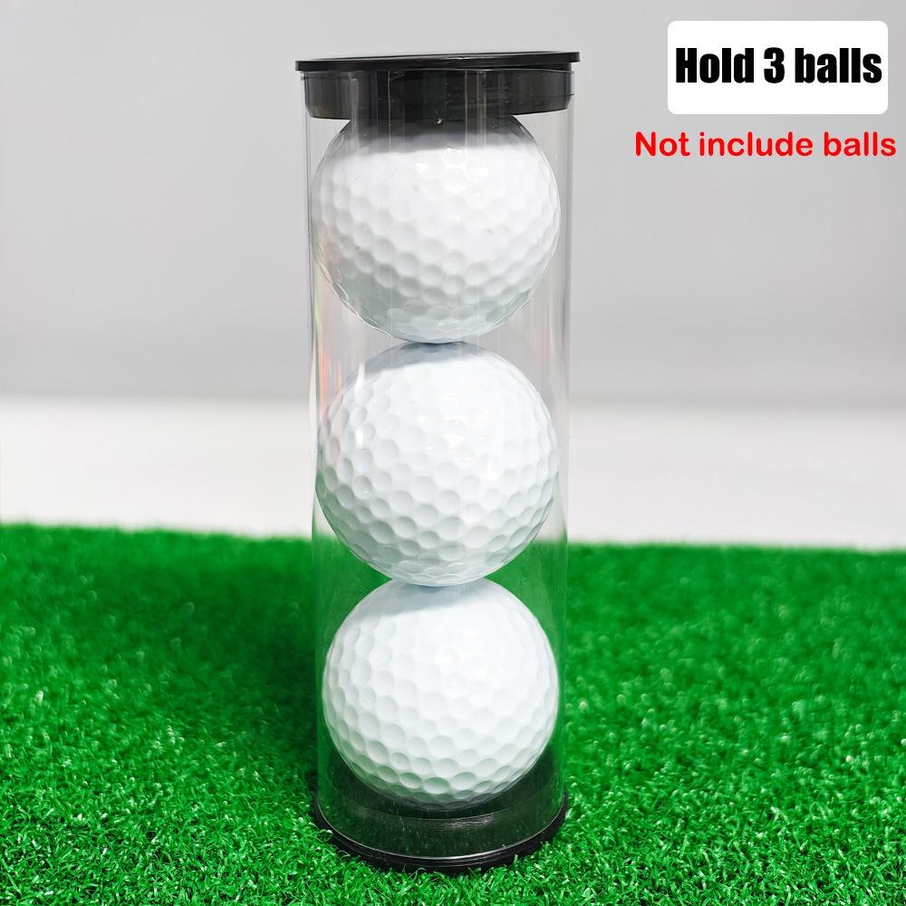 Plastic Golf Ball Tube Barrel Transparent Displaying Golf Balls Collectors And Enthusiasts