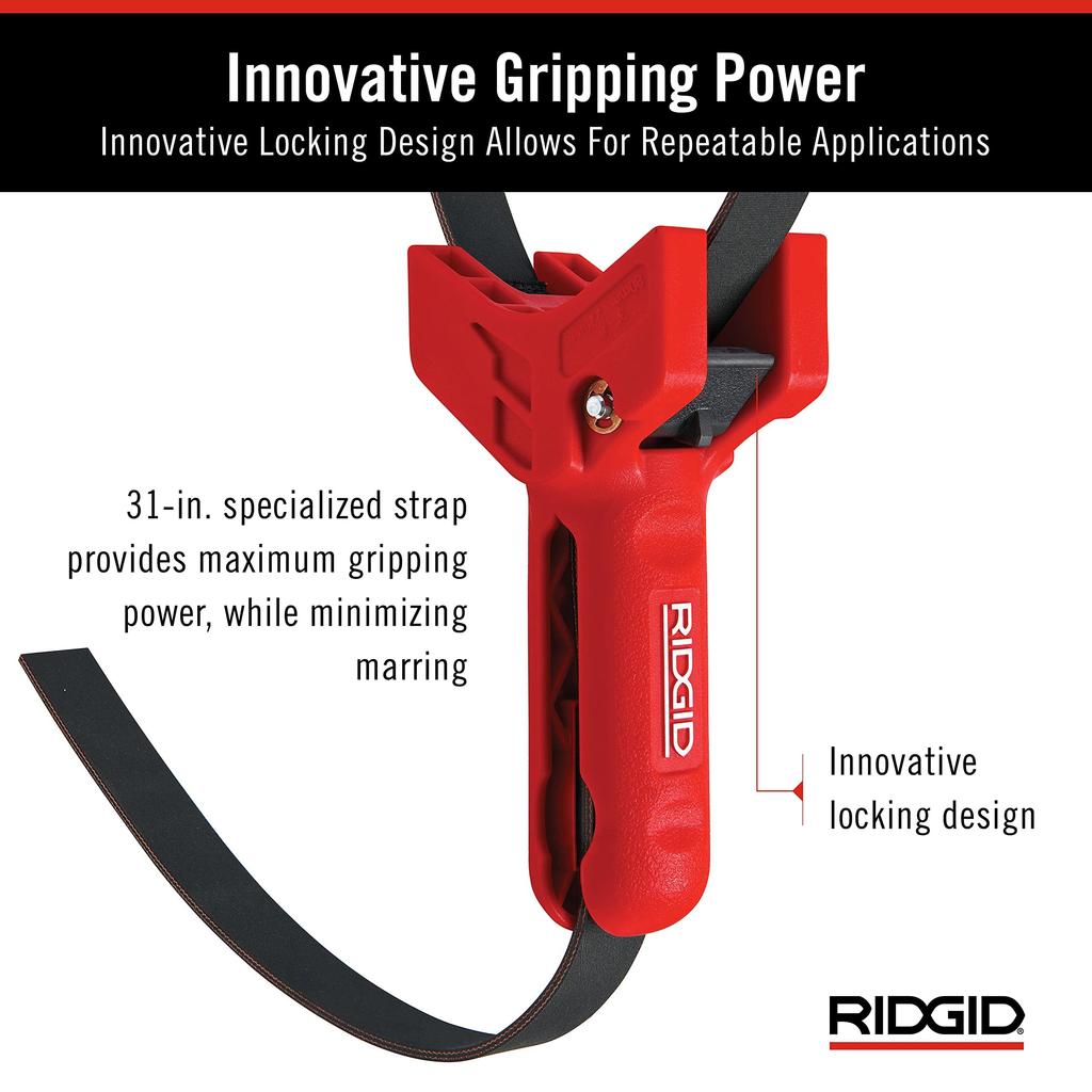 RIDGID Pipe Handle 42478 Belt Wrench