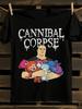 Cannibal Corpse Логотип Хэви-метал Иконический Талисман Принт Футболка