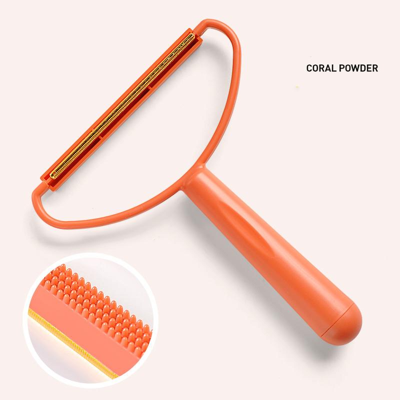 Portable Hair Ball Double-sided Trimmer Hair Removal Device Clothing Sticky Hair Roller Lint Remover Pet Hair Remover Brush