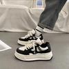 Height Increase Versatile Little White Shoes Female Autumn and Winter Students Thick Baseplate Shoes New German Training Casual Sports Shoes