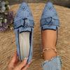 Fashion Women Flats New Knitted Slip Breathable Sneakers Women Comfortable Solid Color Shoes Women Casual Pointed Toe Walking Loafers