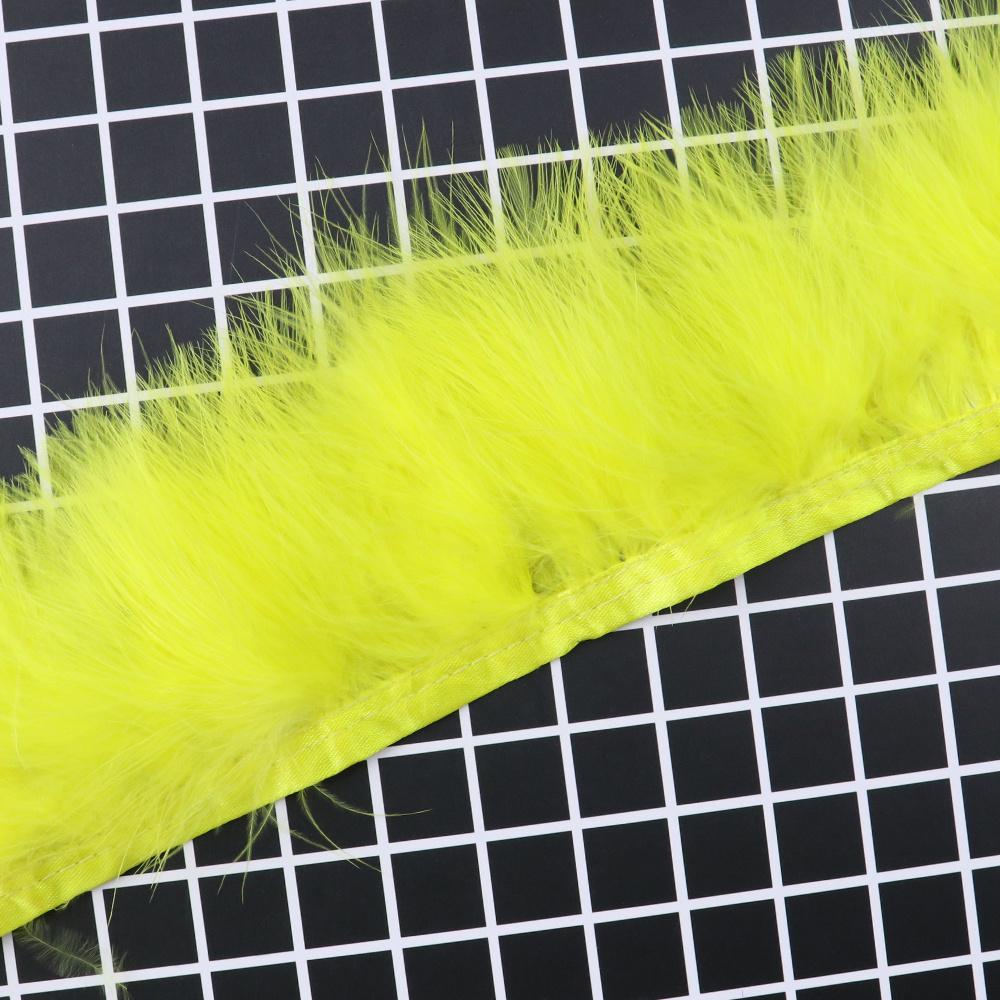 8-10Cm Marabou Turkey Feathers Trim Ribbon Diy Crafts Wedding Party Decor Sewing Clothing Accessories Handmade Home Plume Decor
