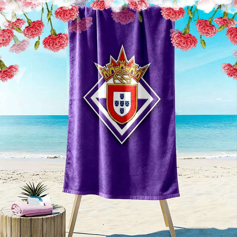 Portuguese Heritage Emblem beach towel soft Outdoor camping swim Outdoor pool towel quick-drying swim towel Travel and vacation towels beach printing