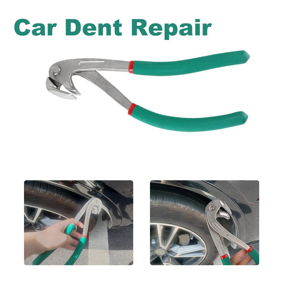 Car Dent Puller Pliers For Wheel Eyebrow Flat Hole Car Fender Edge Repair Tools Universal Auto body Repair Tools