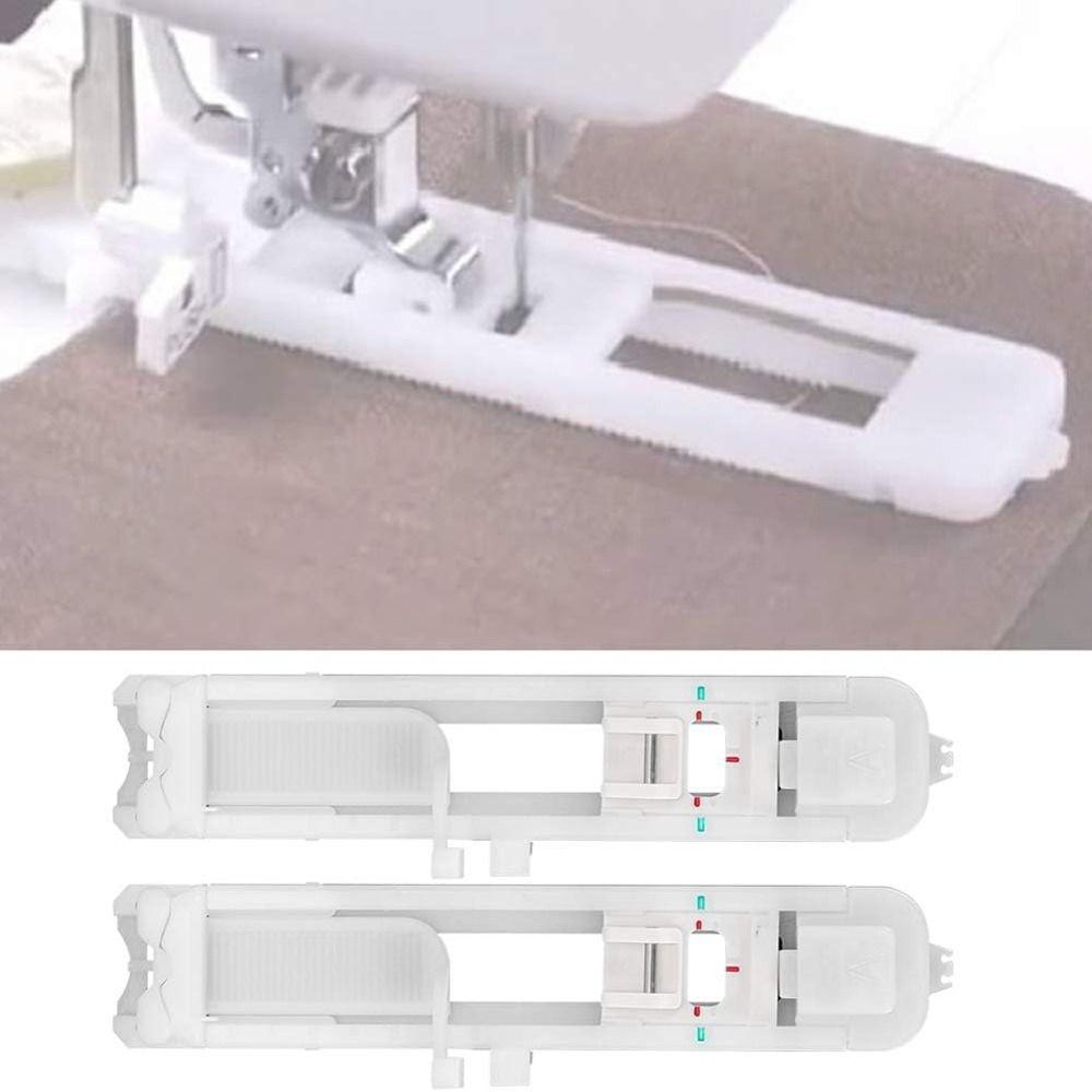 Белая 1-шаговая автоматическая лапка для петли-пуговицы, пластиковая лапка для петли-пуговицы, для швейных машин Brother
